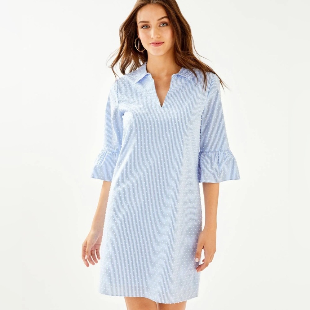 Lilly Pulitzer Light Blue Mini Dress